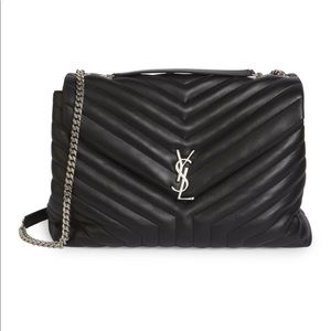YSL Saint Laurent large loulou bag